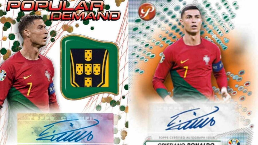 Card da sogno: partita la caccia alle “reliquie” di Cristiano Ronaldo