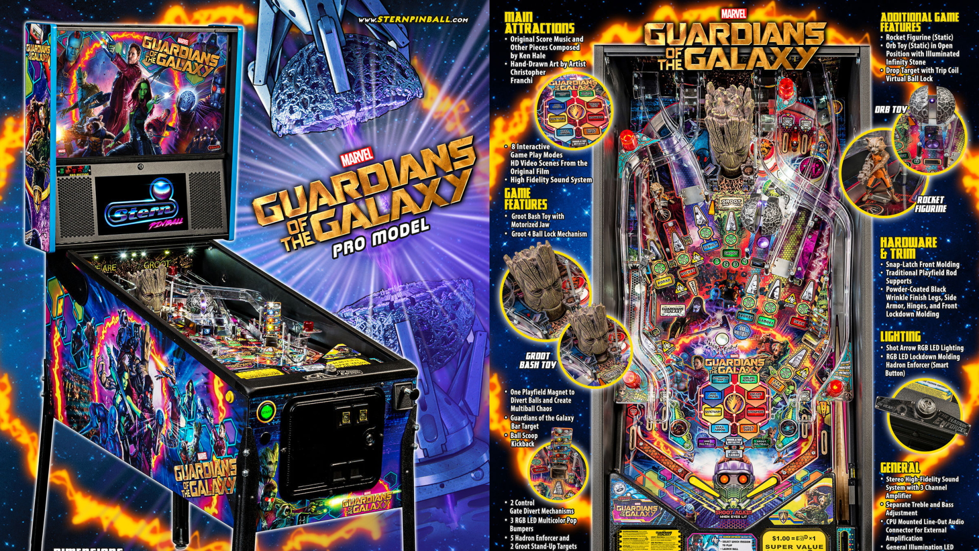 Per chiudere, quello ispirato ai Guardiani della Galassia...