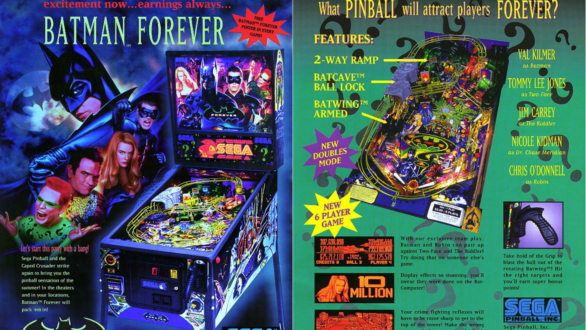 Batman Forever con il compianto Val Kilmer