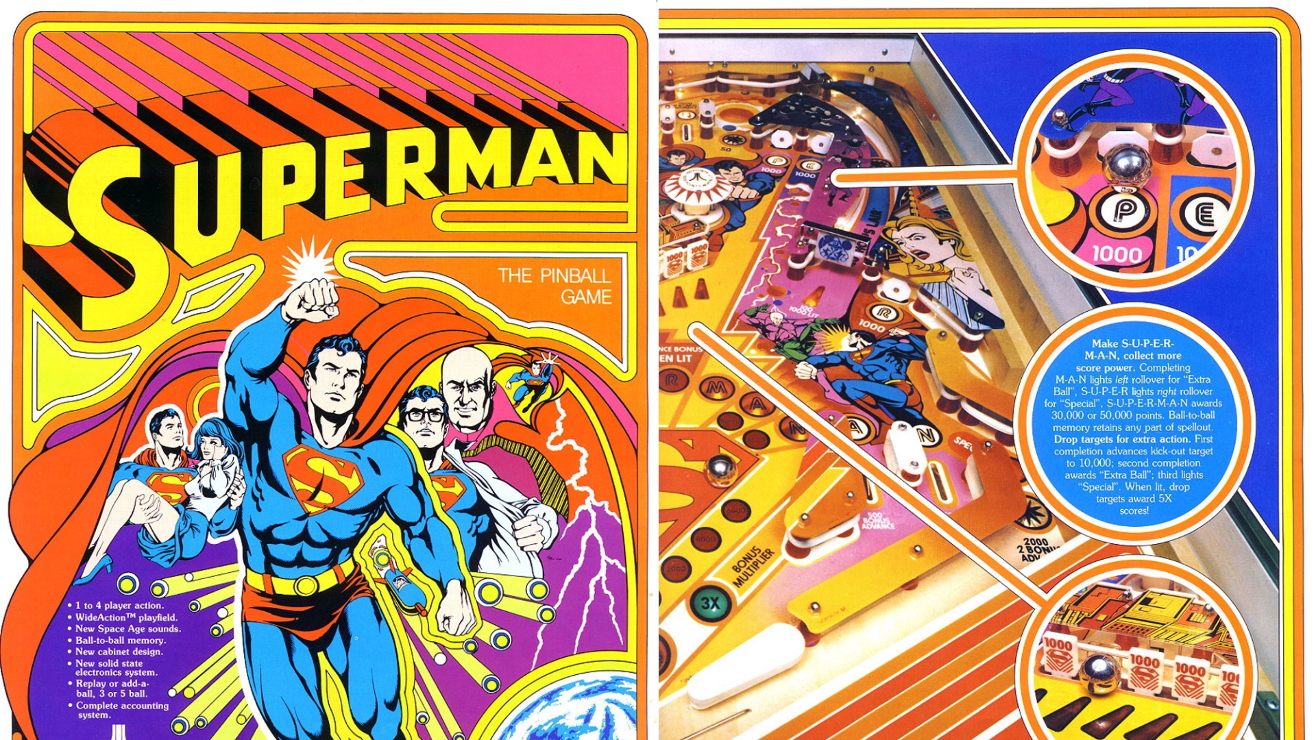 Favoloso anche questo Superman vintage...