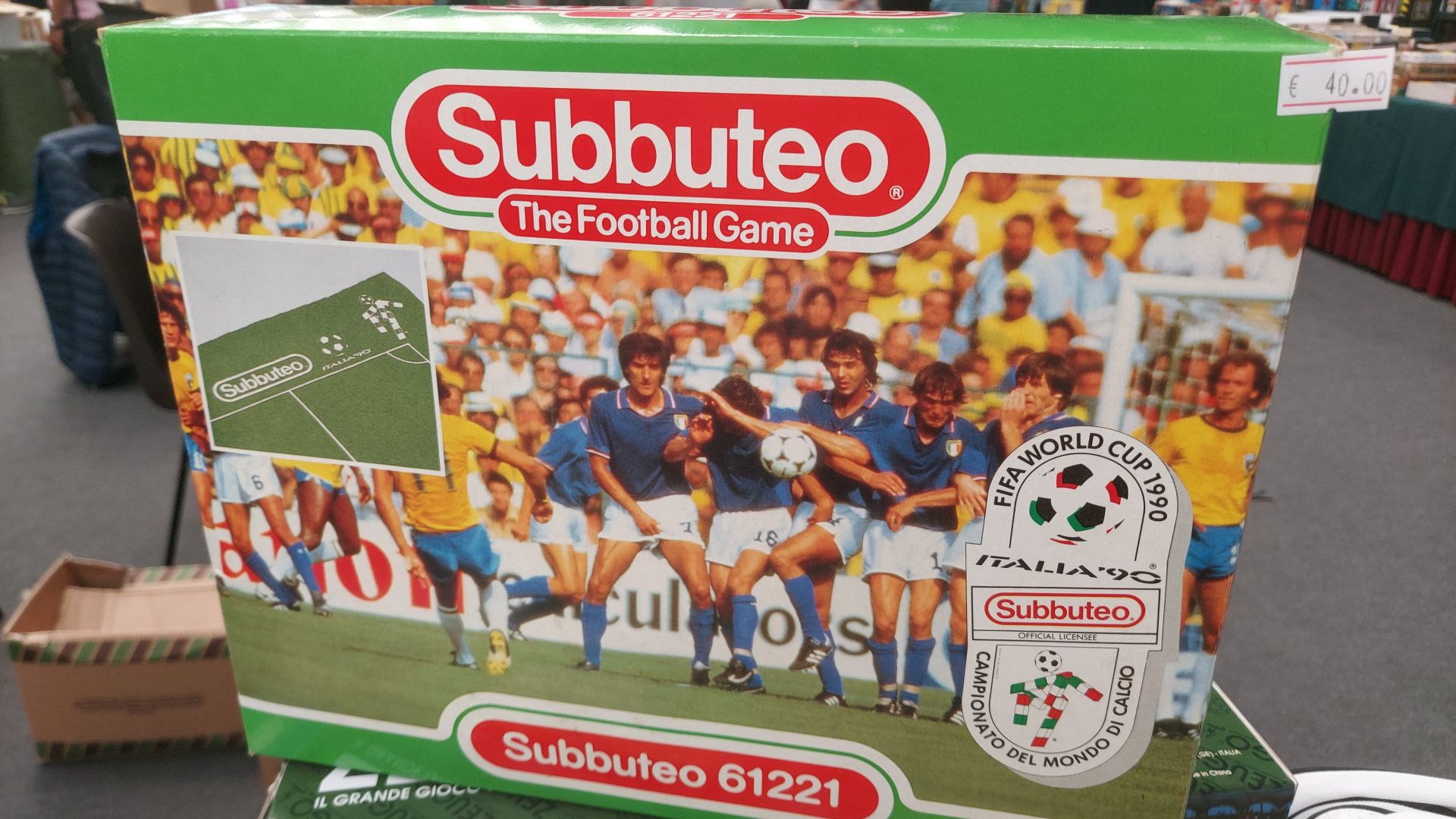 Il subbuteo, il calcio... in miniatura