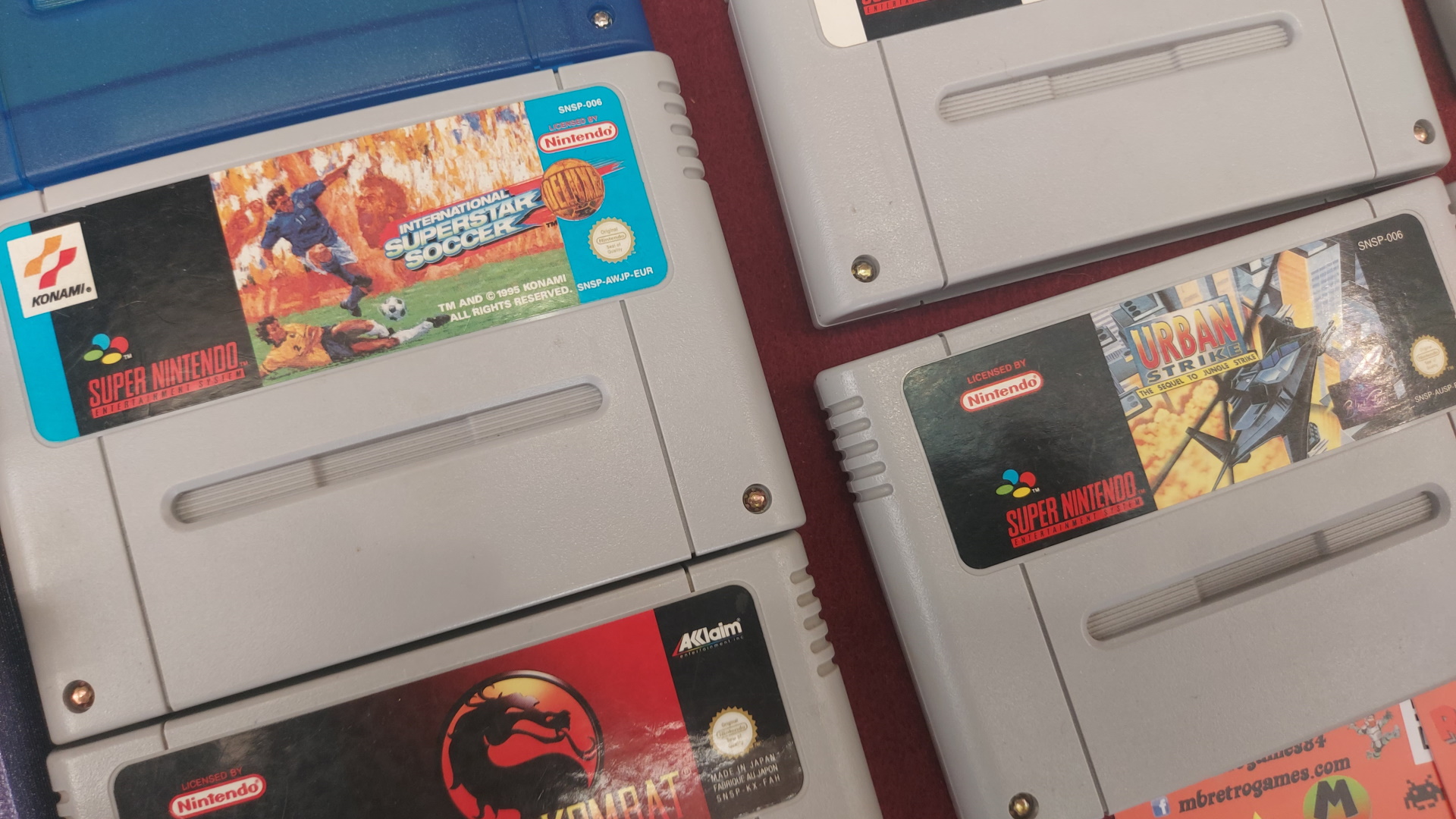 Alcuni titoli per il Super Nintendo...