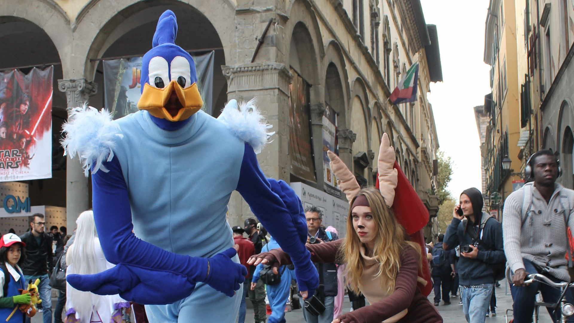 Beep Bepp rincorso da Willy il Coyote...