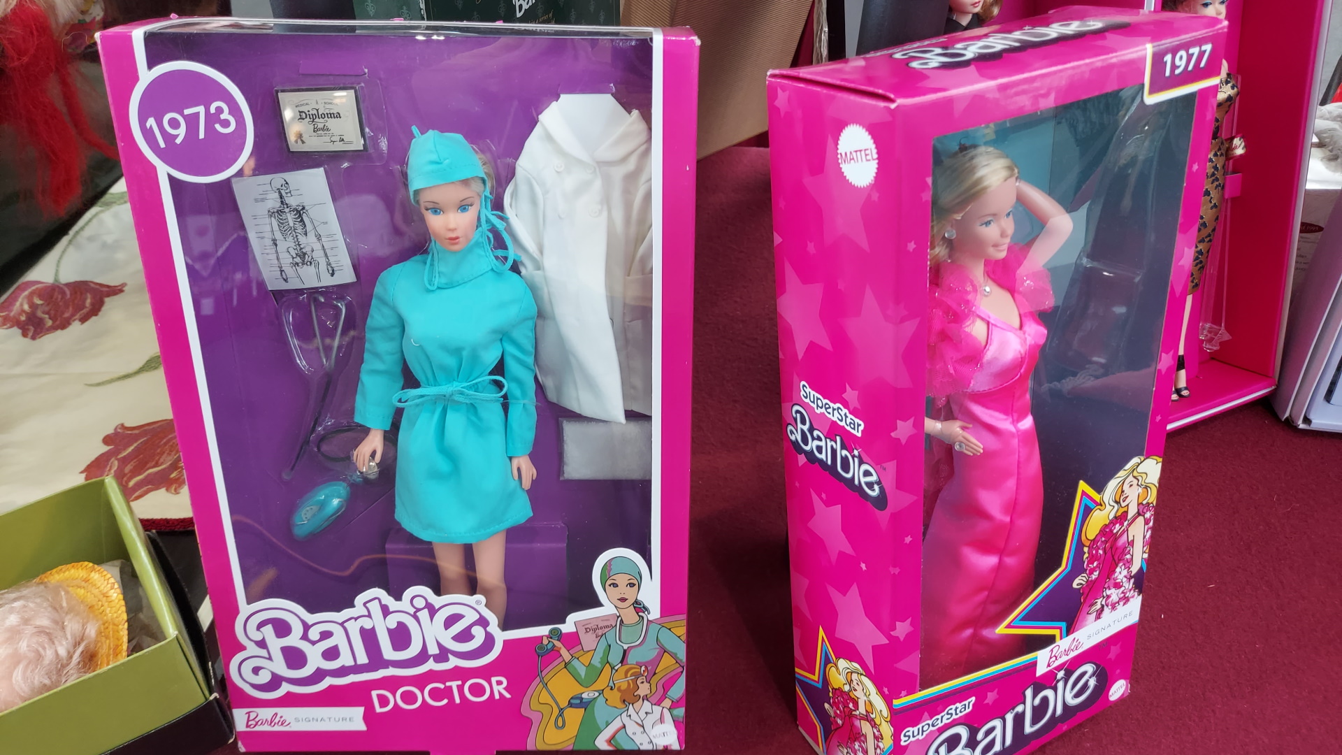 La Barbie dottore, una delle tante in cui la bambola svolge un mestiere...