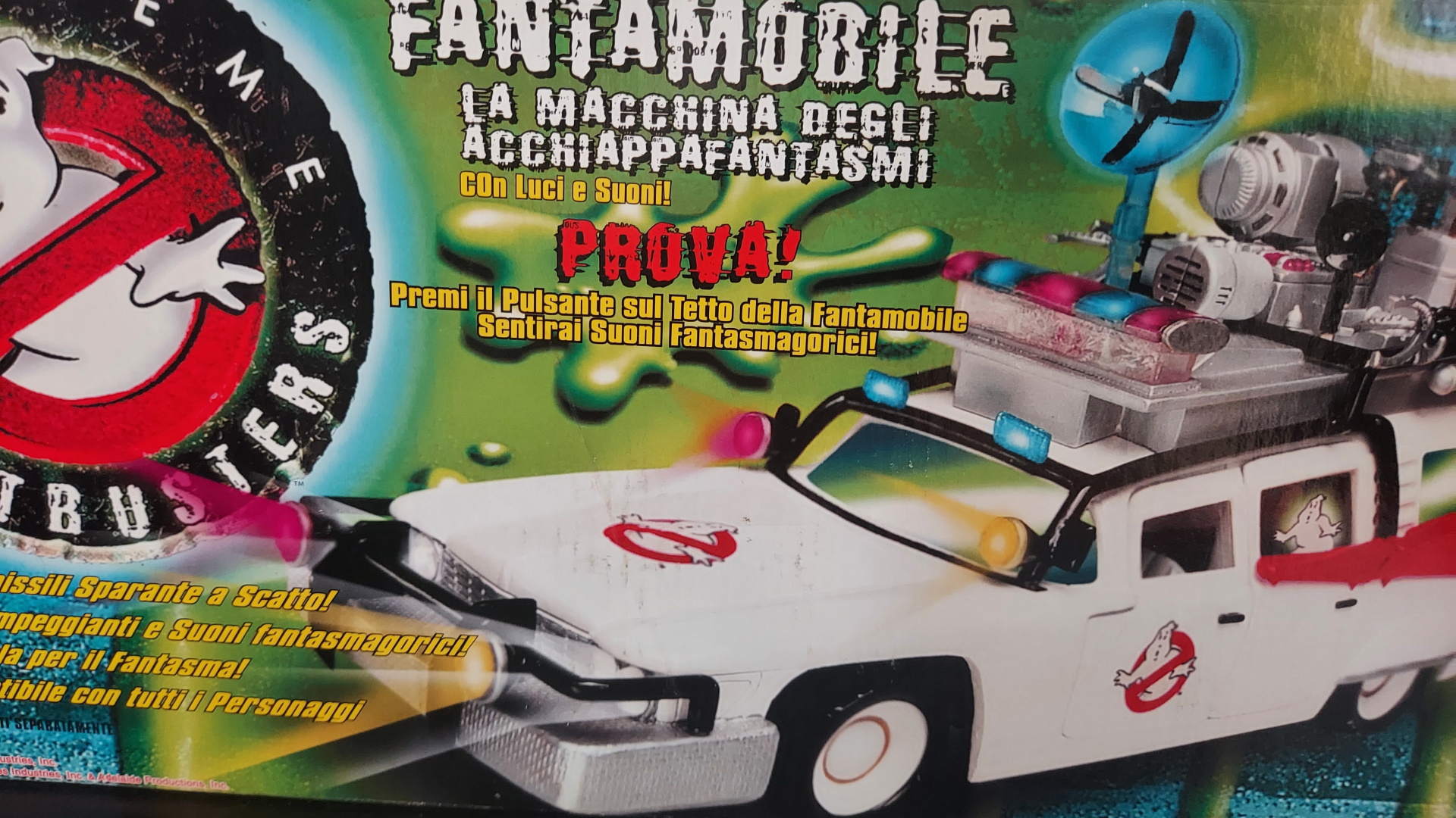 La macchina acchiappafantasmi, la mitica Ecto-1