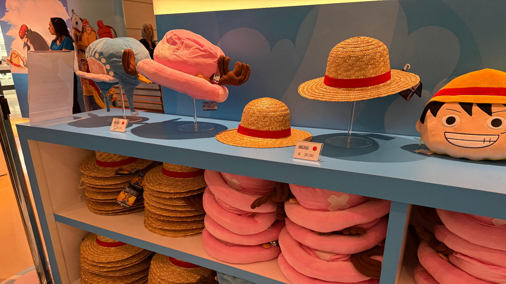 Il cappellino di Monkey D. Rufy non può certo mancare