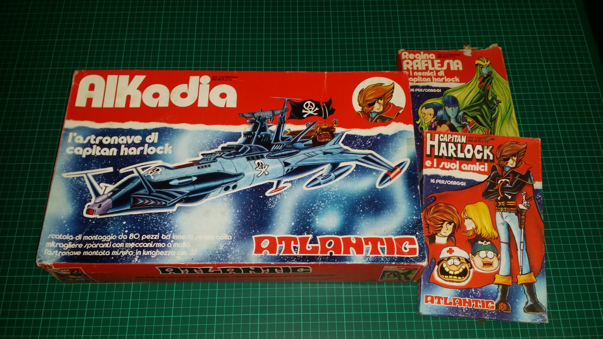 Non solo soldatini, l'Atlantic ha esplorato anche altri mondi, come Capitan Harlock