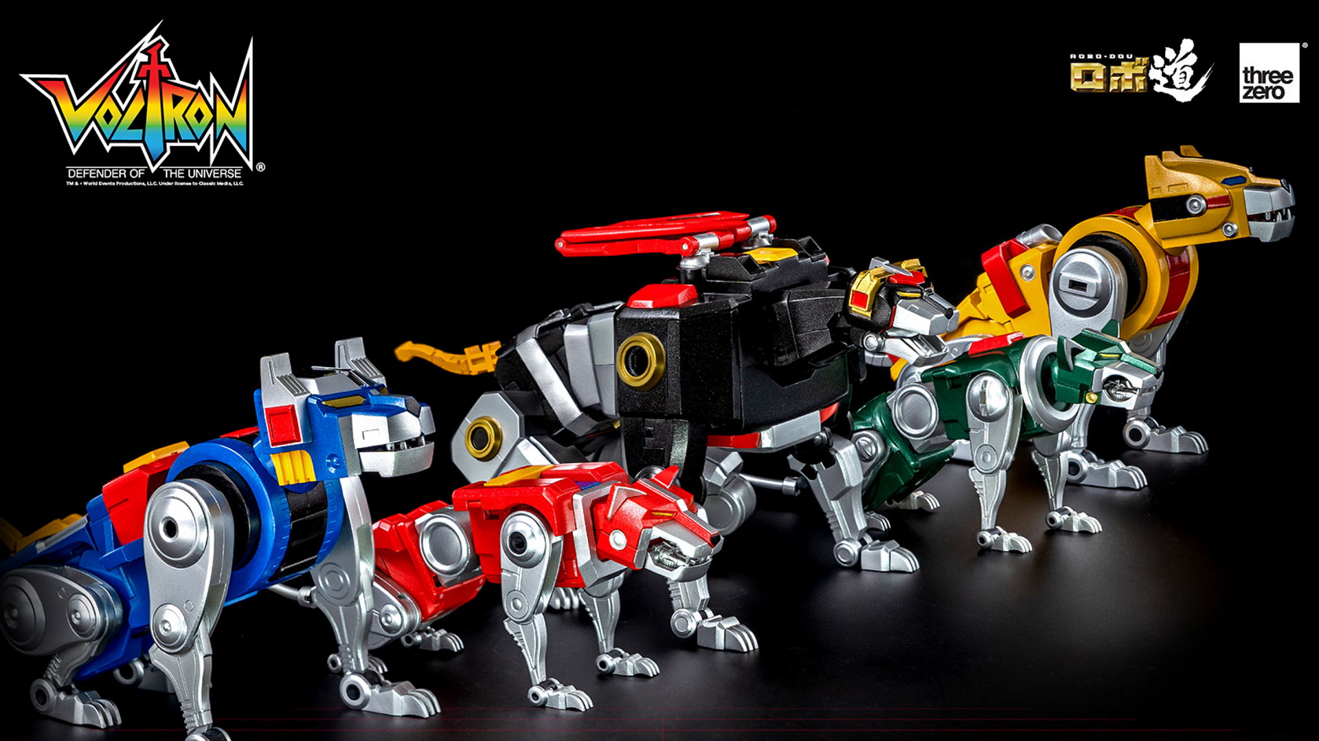 I cinque leoni pronti all'azione