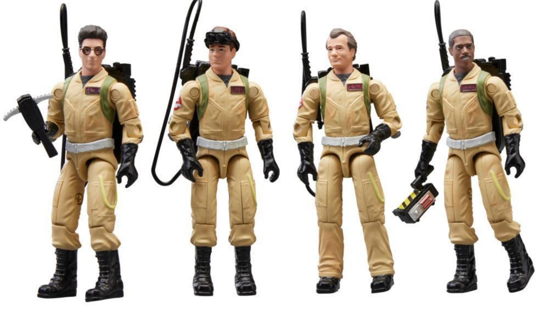 La linea toys Plasma della Hasbro con tutti i quattro personaggi originali