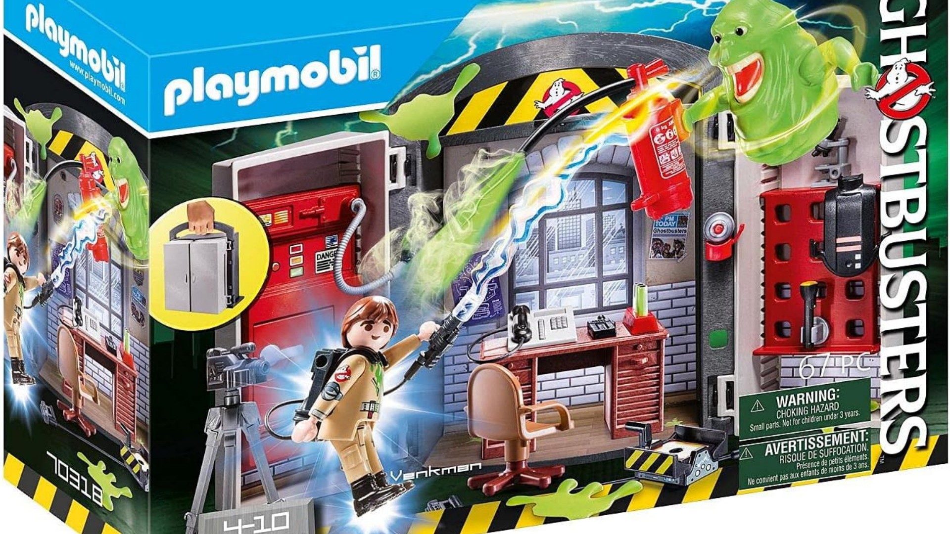 Tante le uscite griffate Playmobil dedicate ai Ghostbusters