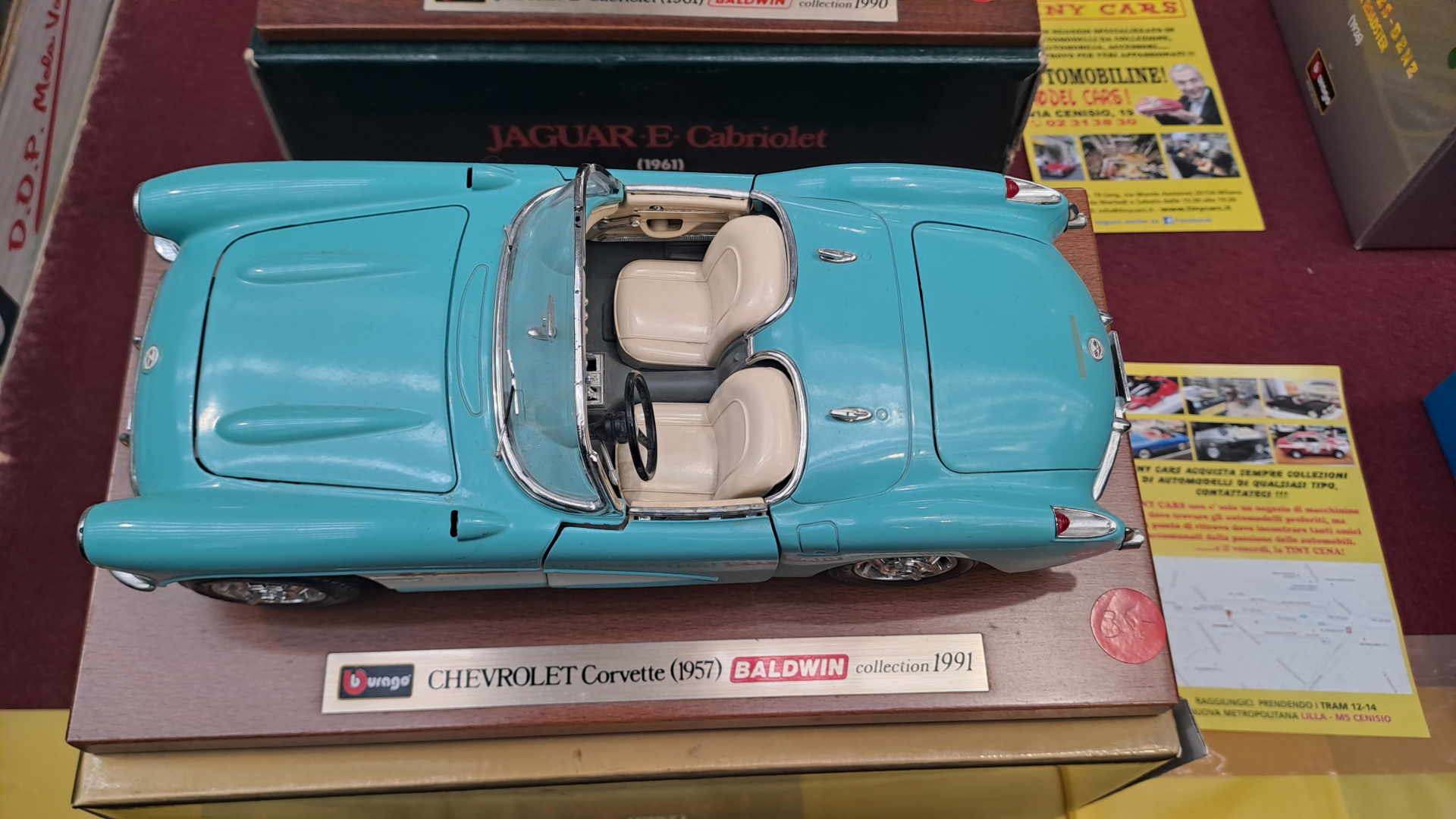 Le bellissima Chevrolet Corvette del 1957...