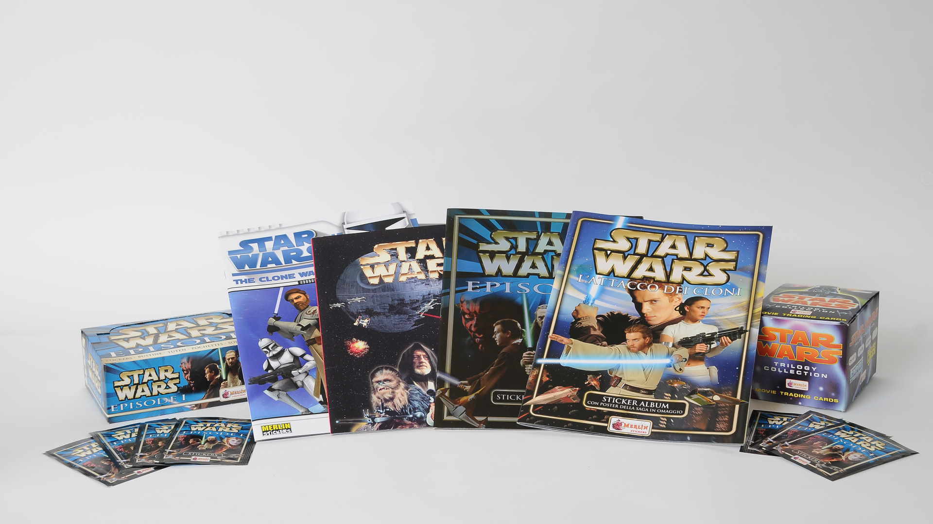 Tantissime le collezione dedicate a Star Wars...