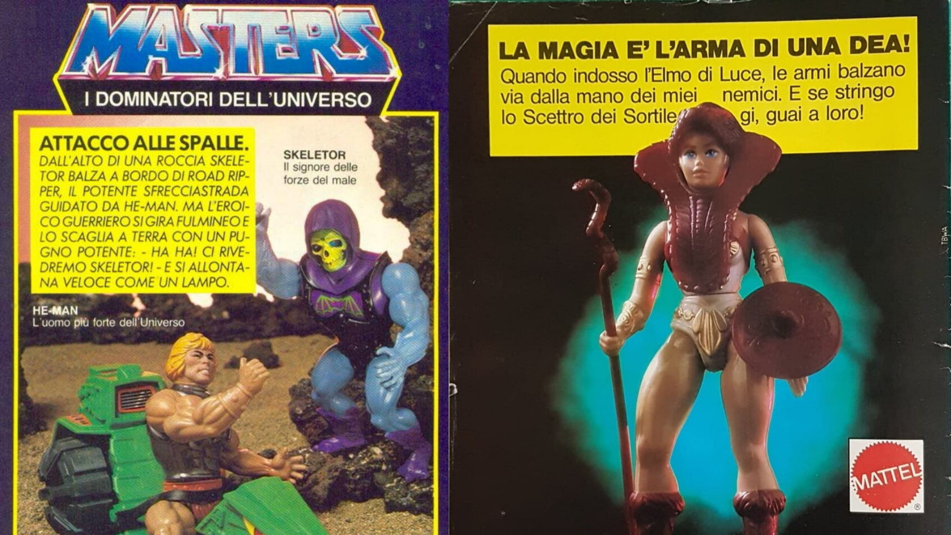 I Masters of the Universe erano ovunque nei mitici anni '80...