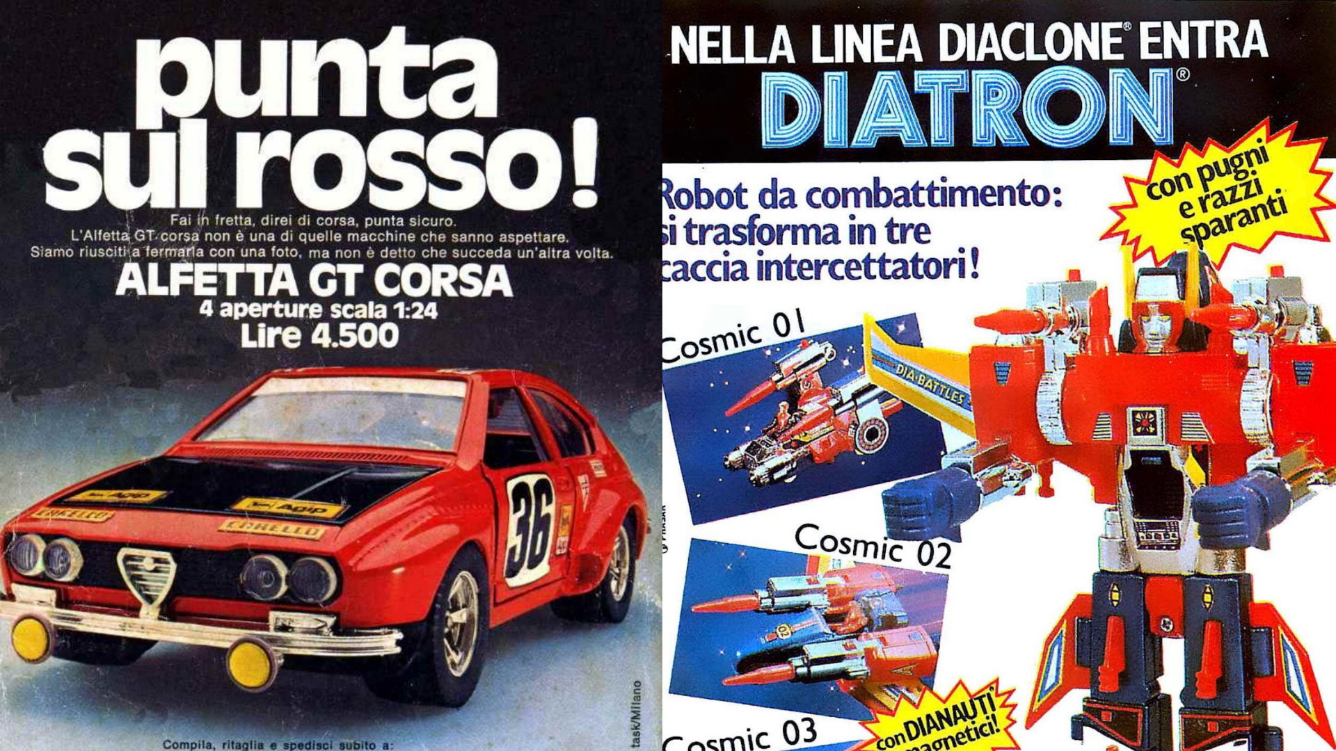 La Bburago andavano forte, così come Diatron della Ceppiratti...