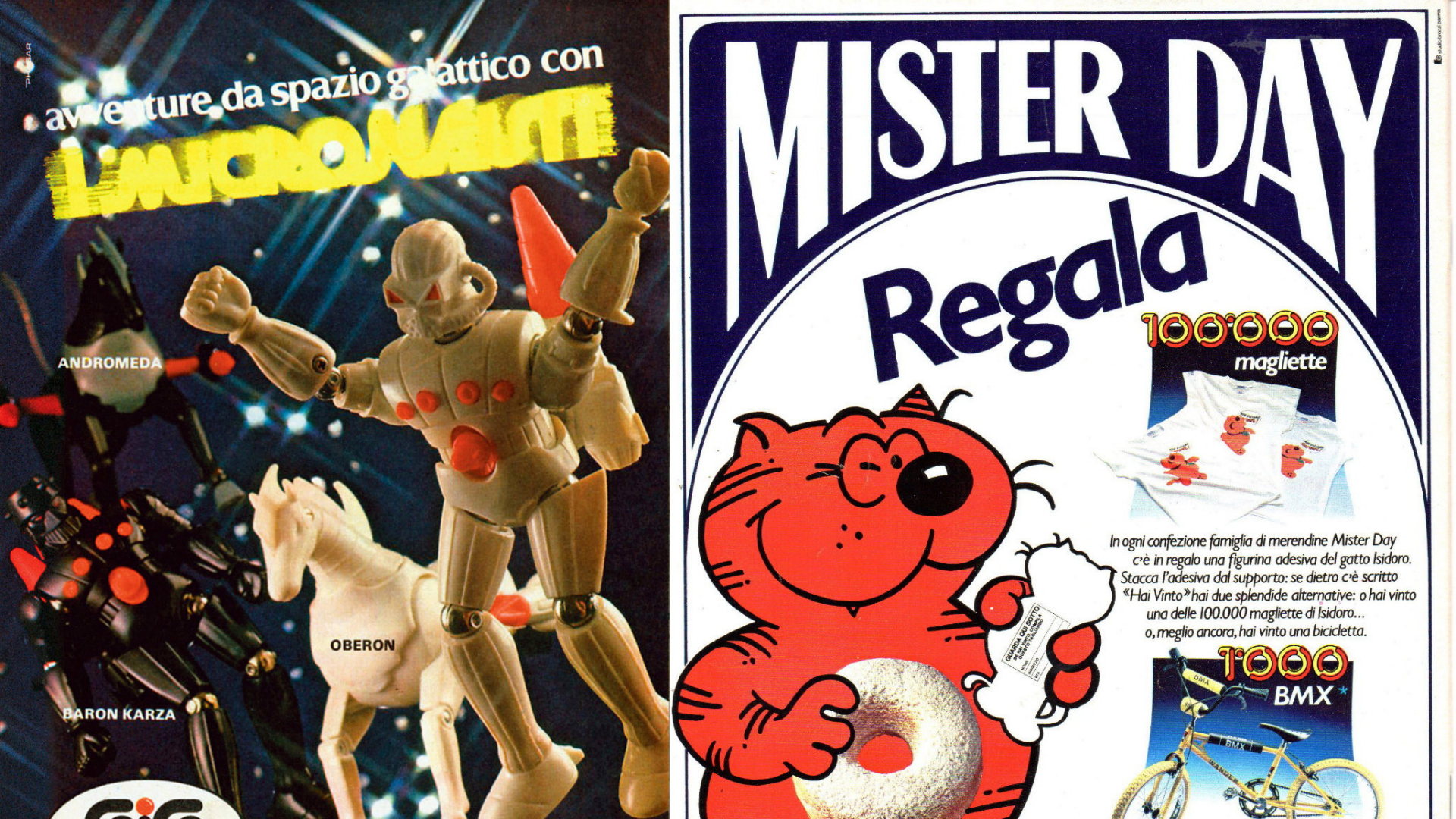 I Micronauti della GIG e Parmalat con Mister Day