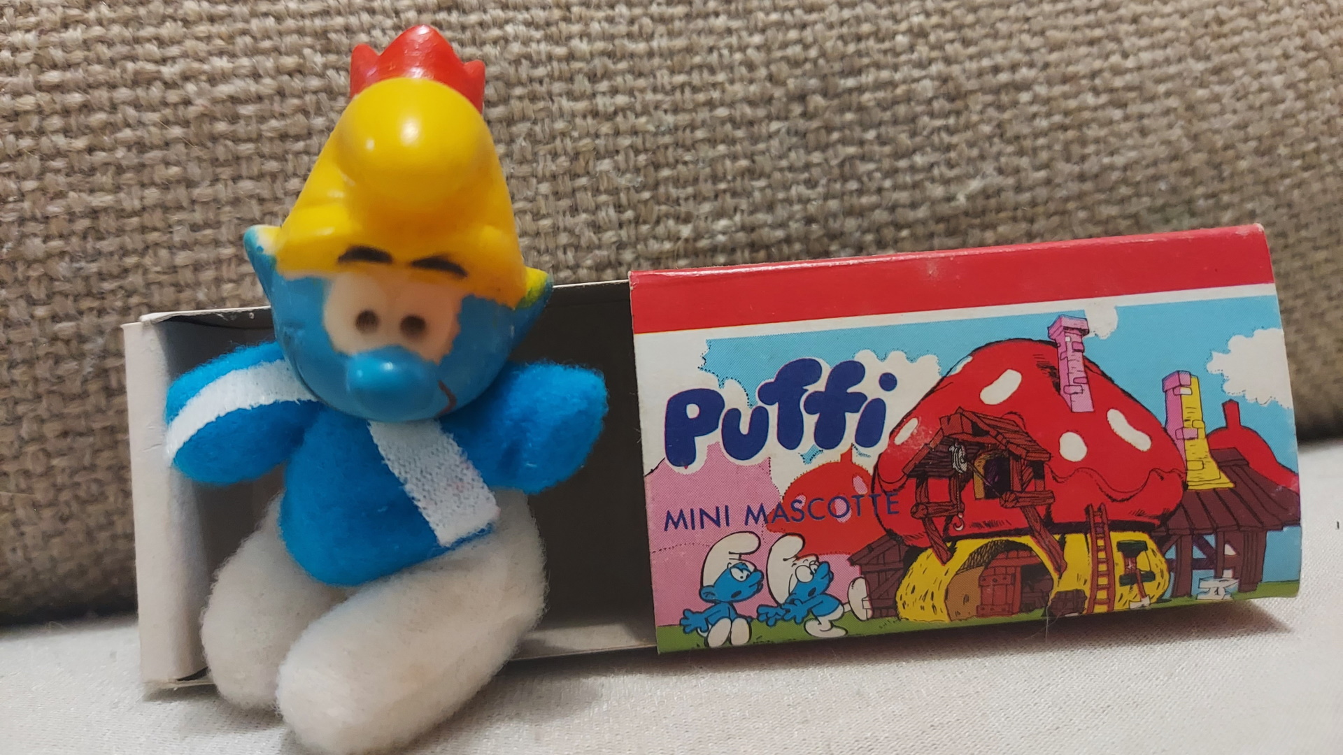 Puffo mini mascotte, anno 1982