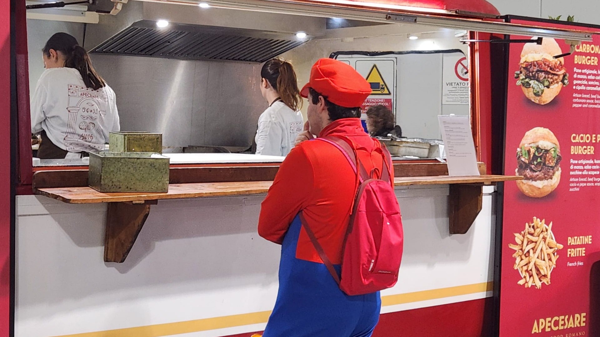 Alla fine, anche Super Mario era affamato