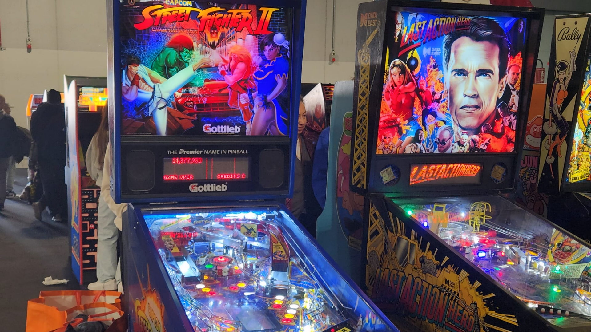 Ma una partita a qualche flipper no?